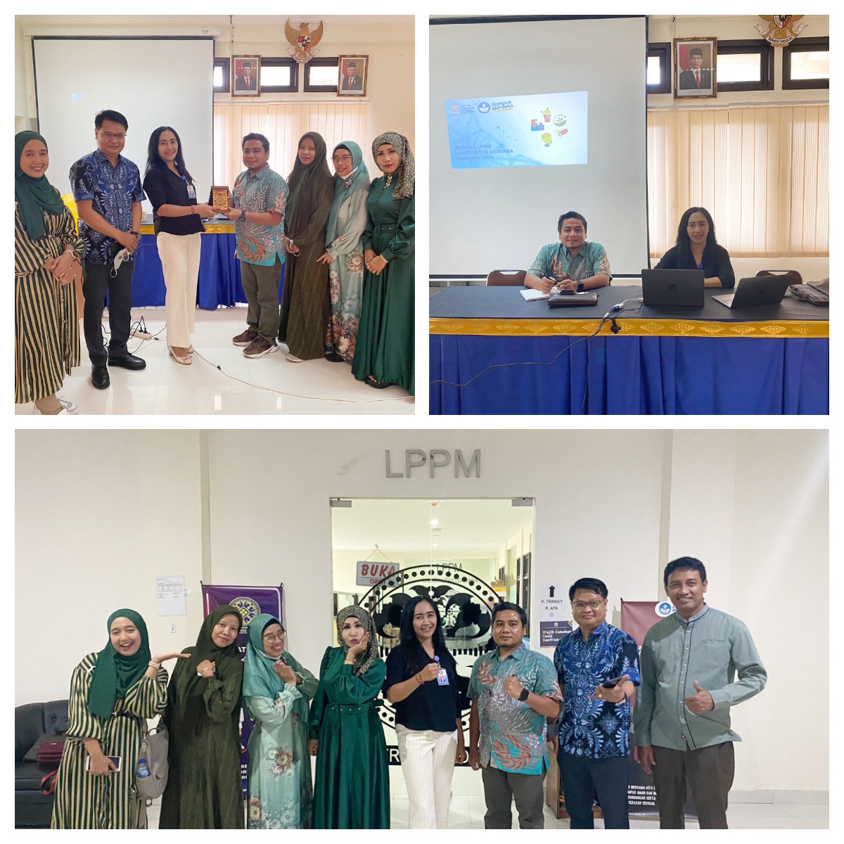 LPPM Unud Menerima Kunjungan Benchmarking LPPM UIN Sumatera Utara