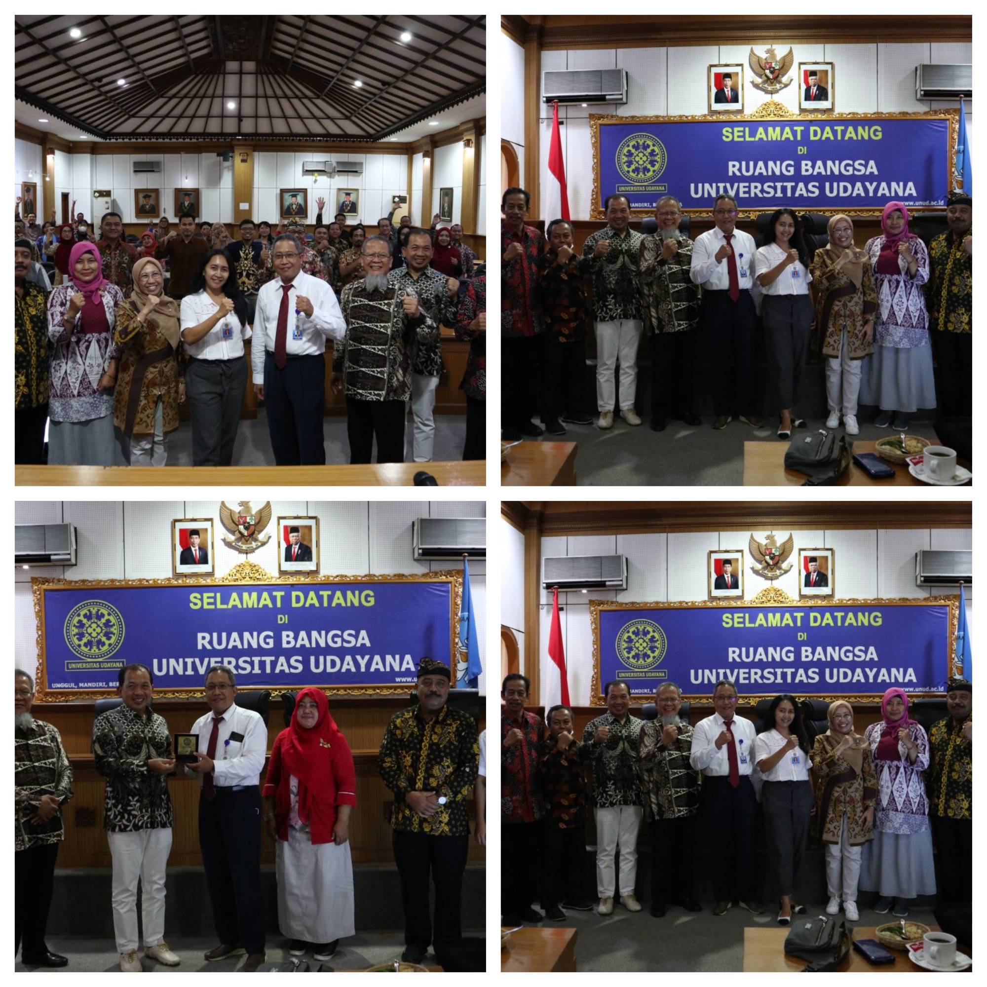Forkom LPPM Perguruan Tinggi Jawa Tengah Melakukan Kunjungan Benchmarking ke LPPM Unud