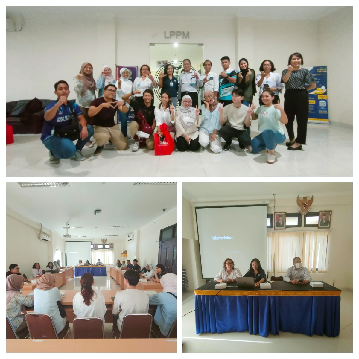 Kick-off LPPM International Student Project for Community, LPPM Unud Kolaborasikan Mahasiswa KKN Universiti Malaysia Sarawak dan MBKM Membangun Desa/KKNT Unud