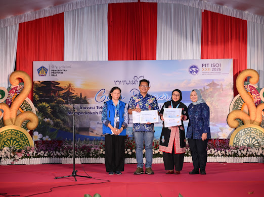 Direktur DPPM Universitas Udayana Raih Penghargaan ISOI 2026, Tegaskan Peran Riset Kelautan bagi Masa Depan Indonesia